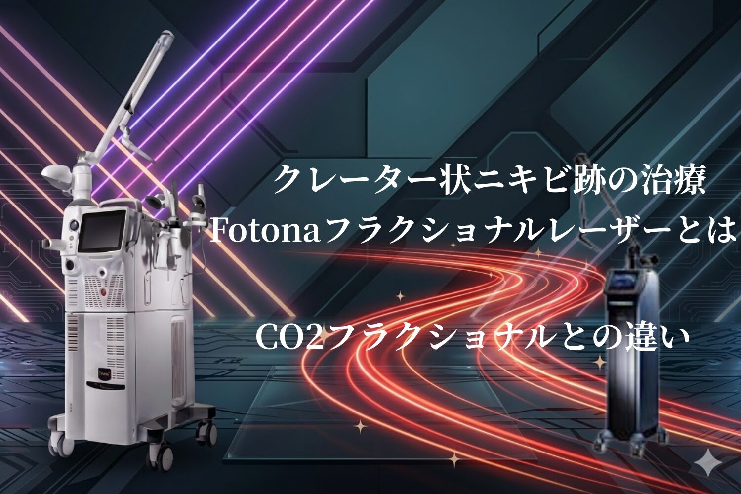 ニキビ跡（クレーター）治療