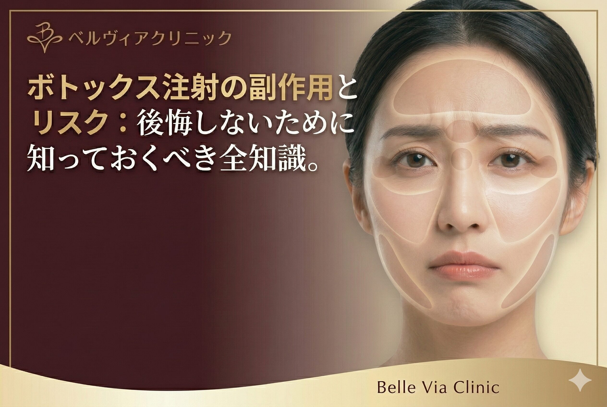 ボトックス注射の副作用とリスク：後悔しないために知っておくべき全知識